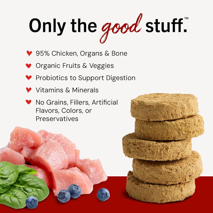 Stella & Chewy's Freeze-Dried Raw Dinner Patties - Chicken