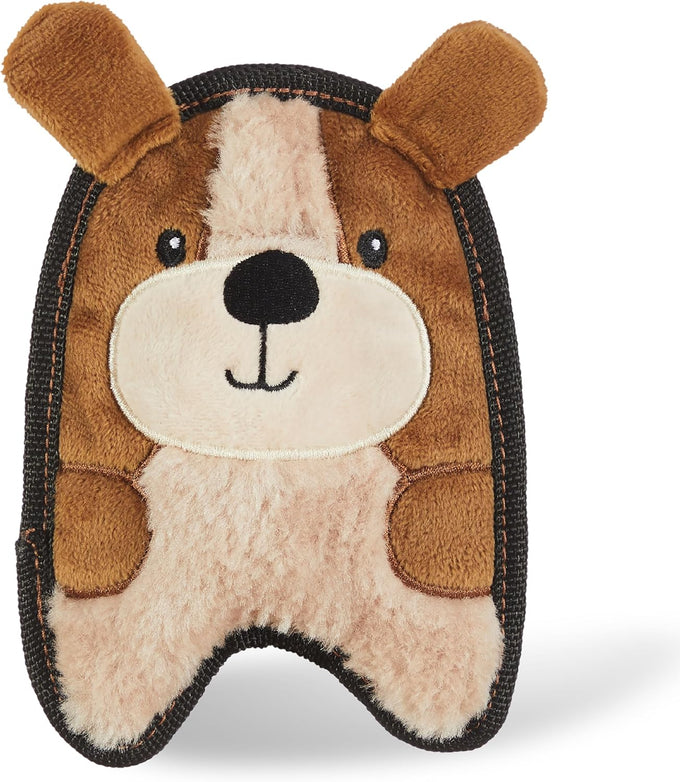 outward hound durablez minis owl plush dog toy, no stuffing, squeaky, jumbo squeaker, puppies, small dogs