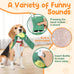 2 Pack Dog Toys for Aggressive Chewers - Interactive Dog Toys with Squeaker & No Stuffing