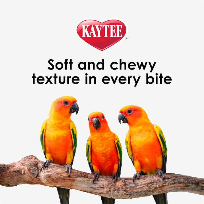 Kaytee 3 Pound Nutri Soft Parrot & Conure Bird Food, Soft Texture, No Artificial Colors or Flavors