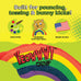 yeowww catnip toy rainbow, 100% usa-grown catnip, 100% effective
