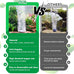 hygger transparent acrylic air stone aquarium bubbler kit with air tube ultra silent bubble stone