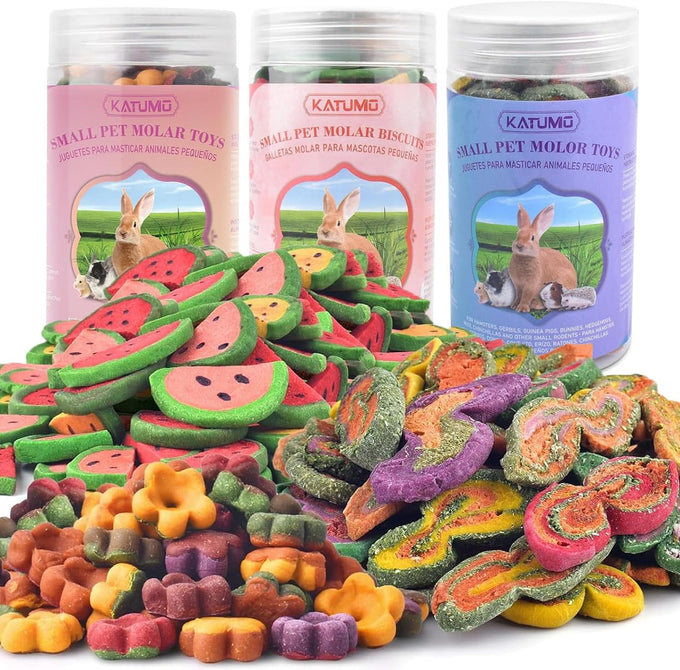 katumo small animal molar toys timothy grass treats for guinea pig hamster bunny chinchilla