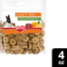 Kaytee super c bites treats for guinea pigs adult rabbits chinchillas cranberry orange 4oz