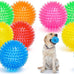 vitever 3.5" squeaky dog toy balls in 6 colors, bpa free, non-toxic for medium, large & small dogs
