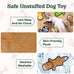 sharlovy no stuffing crinkle squeaky dog toys for aggressive chewers durable plush for small medium large breed