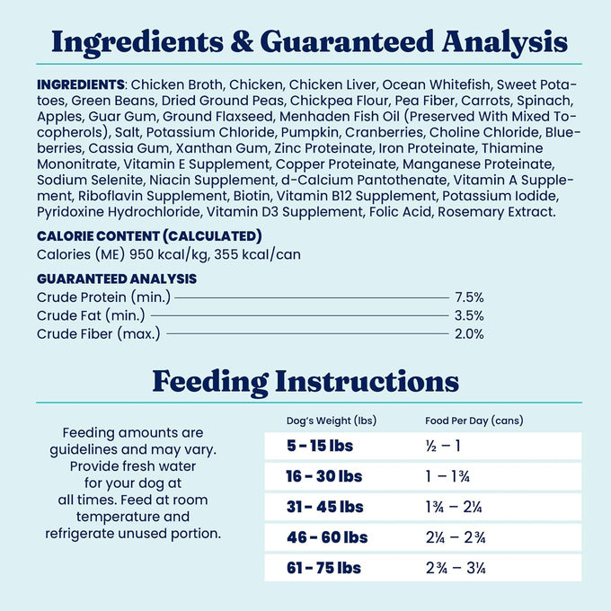 Solid Gold Weight Management Grain-Free Wet Dog Food, Chicken