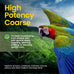 Harrison's certified organic high potency coarse bird food for medium to large birds, non-GMO, vet-developed, 2.27 kg