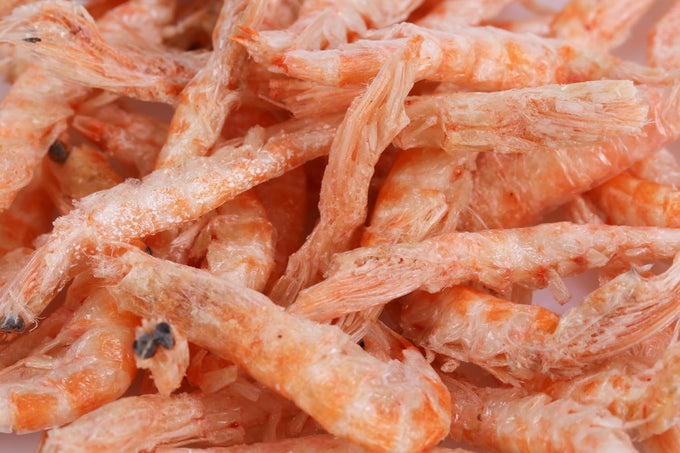 Premium Freeze-Dried Krill & Shrimp Mix for Arowana, Koi, Tropical Cichlids and Turtles - High Protein Floating Aquarium Food 1000ml