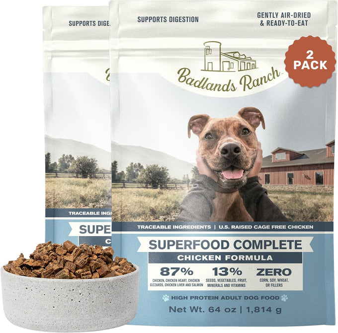 Badlands Ranch by Katherine Heigl Air-Dried Beef Dog Food