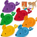 Retro Shaw Crochet Mice Cat Toys, 3 Pcs Durable Yarn Cat Mouse Toys for Indoor Cats with Catnip & Silvervine