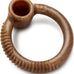 Benebone ring Durable USA made Medium Real Bacon Dog Chew Toy for Aggressive Chewers