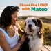 Nattoo chicken sweet potato broccoli dog treat topper for picky eaters and puppies 3 oz case of 20