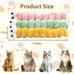 Cat Toys Pillows 3 Pack with 100% Natural Catnip for Large Indoor Cats Kicker Toys