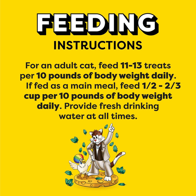 Temptations cat treats, 30 oz. tub, crunchy and soft, catnip fever flavor, low calorie, adult cat