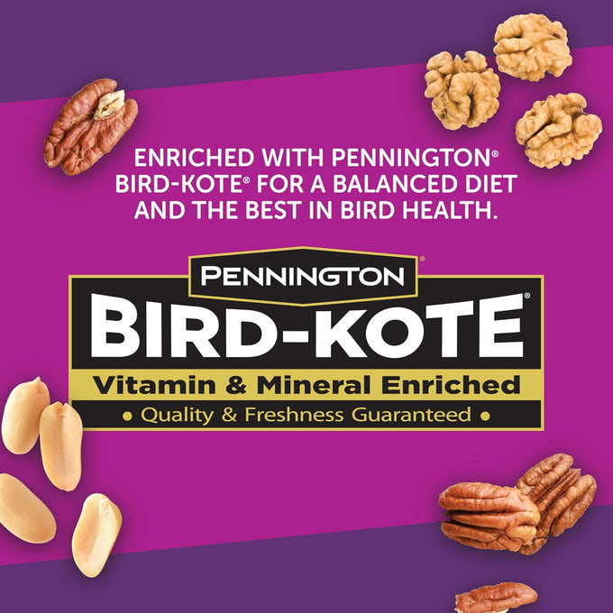 Pennington Ultra Double Nut and Fruit Bird Seed 10lbs, Year-Round Nutritious Blend