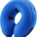 BENCMATE soft inflatable dog cone collar alternative for small medium large dogs and cats, medium, blue