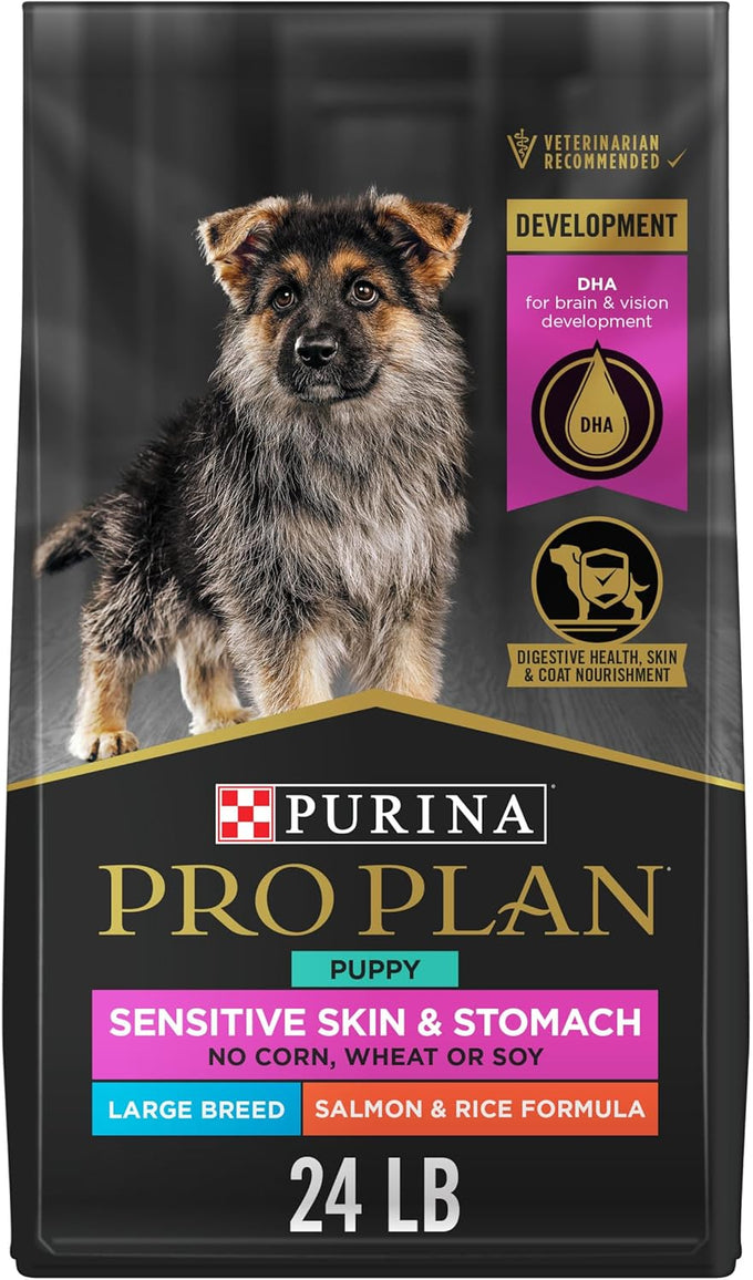 Purina Pro Plan Large Breed Puppy Food - Salmon & Rice 24lb