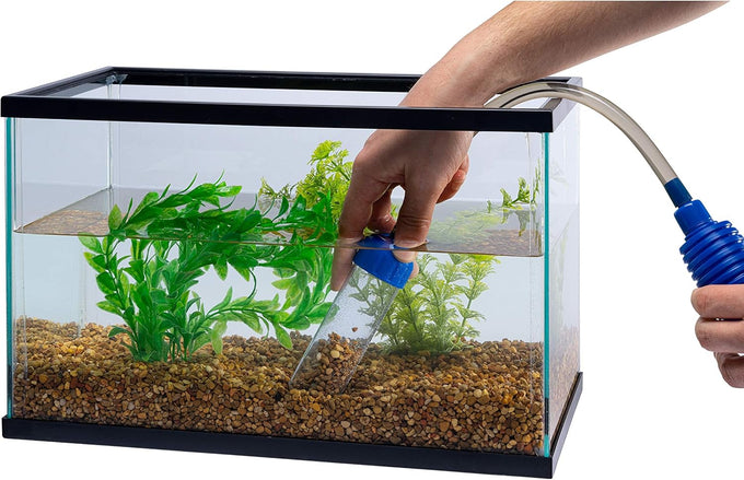 Tetra Water Cleaner Gravel Siphon for Freshwater Aquariums up to 55 gallons