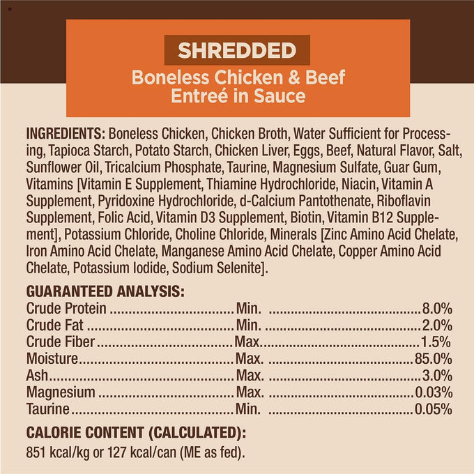 Wellness CORE Signature Selects Variety Pack Adult Canned Wet Cat Food, Natural, Protein Rich, Grain Free, Poultry Recipes, 5.3 oz, Pack of 12 Cans