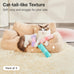 Potaroma soft and durable cat crinkle sound cat toys, 3 pcs, with catnip inside, indoor kitten kicker