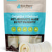Raw Paws 6-inch free-range beef cheek rolls for dogs - 4 pack - no antibiotics or hormones - rawhide alternative