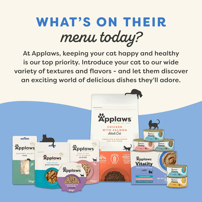 aplaws vitality wet cat food in broth, 12 count, 5.5 oz cans, grain-free, carrageenan free, variety selection