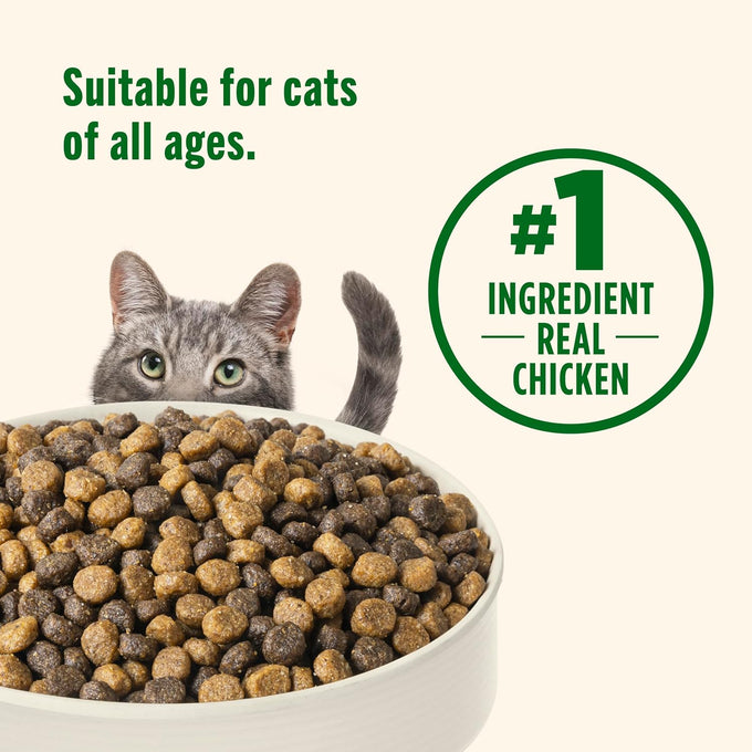 Rachael Ray Nutrish Premium Natural Dry Cat Food, Chicken and Brown Rice, 14 Pounds