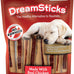 DreamBone DreamSticks with Real Bacon and Cheese Flavor Chews, 15 Rawhide-Free Dog Sticks for Healthy Teeth