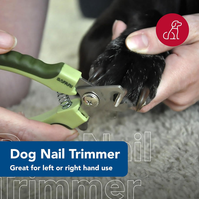 Coastal Pet Safari Professional Dog Nail Trimmer for Small and Large Dogs with Precision Edge and Safety Stop - 5" x 1.5"