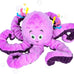 BuyPow Octopus Purple Dog Squeaky Toy - Large & Small Dog Toys for Puppy Teething, Soft Plush, Waterproof Squeaker, Fun Animal Toy