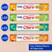 INABA Chicken Variety Box Churu Cat Treats with Green Tea Extract & Taurine, 40 Tubes, 0.5 Ounces Each