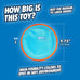 chuckit paraflight flying disc dog toy durable nylon water floating flyer for medium large dogs size large