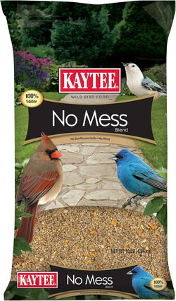 Kaytee Wild Bird No Mess or Waste Free Seed Blend for Blue Jays Woodpeckers and More 10 Pound