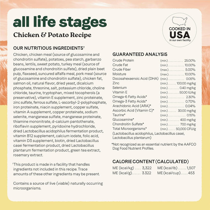 Canidae All Life Stages Real Chicken & Potato Dog Food - 4 lbs
