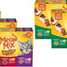 Meow Mix Tenders in Sauce tuna & shrimp 2.75 oz wet cat food, 12-pack cups with peel-off lids