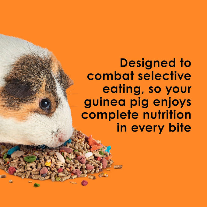 Kaytee Fiesta guinea pig food, 4.5 pounds, nutritious blend for dental health and digestion