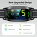 FAFAFROG Rechargeable Smart Bark Collar for Large Medium Small Dogs, 5 Adjustable Sensitivity Beep Vibration, Black