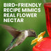 Perky-Pet 2 lb Hummingbird Instant Nectar Powder Concentrate - Makes 192 oz Liquid Food - 100% Sucrose