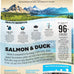 ZEAL Canada Air-Dried Salmon & Duck Recipe for Dogs - Superfood Omega-3 Rich, Dual-Protein, Grain Free, No Fillers, Complete Nutrition (Salmon & Duck, 5.5 lb)