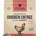 vital essentials freeze dried raw rabbit dog food 14oz bag high protein grain free dry dog food
