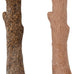 Pupstages Real-Wood Blend Dog Chew Toy for Moderate Chewers, 2-Pack, Medium, 7.5" (Natural & Hemp Flavors)