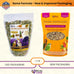 Cockatiels and Green Cheek Conures love 2lb All Natural Garden Blend Bird Food, no added preservatives or sweeteners