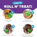 Outward Hound Orbee-Tuff Mazee Interactive Dog Puzzle Toy in Green, 4.7-Inch, Treat Dispensing Slow Feeder Ball