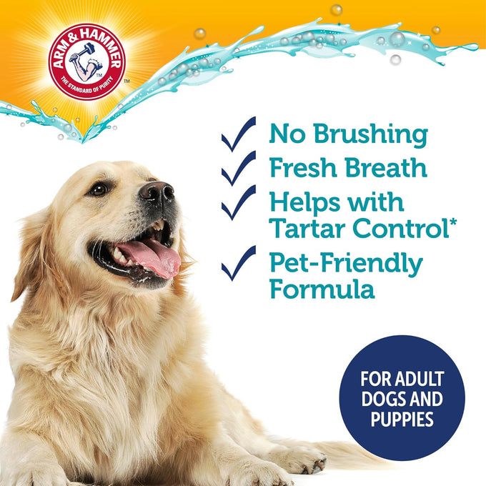 Arm & Hammer Complete Care Dog Dental Spray, 6 Fl Oz, Mint Flavor, Brushless Breath Freshener with Baking Soda and Calcium
