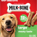 Milk-Bone Original Dog Treats Biscuits for Large Dogs, 10 Pounds, Crunchy, 15% Protein, USA Made