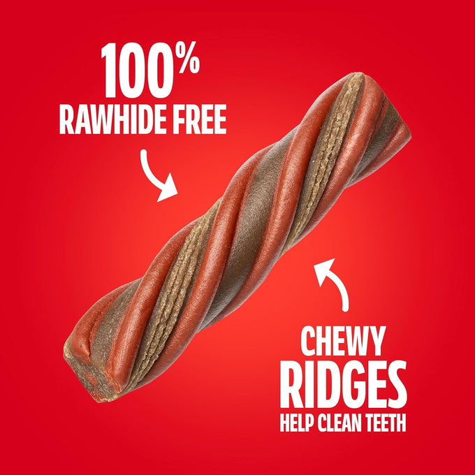 Milk-Bone Comfort Chews 40.8 oz. bag, 16 Chews with Unique Chewy Texture and Real Beef