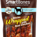 SmartBones Rawhide-Free Chicken-Wrapped Sticks, Mini Sticks with Chicken and Peanut Butter, 7 Ounce