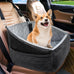 NEEZUKAR Dog Car Seat for Small Medium Dogs, detachable washable dog booster seat under 30lbs, pet car seat travel bed with storage