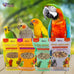 Cockatiels and Green Cheek Conures love 2lb All Natural Garden Blend Bird Food, no added preservatives or sweeteners